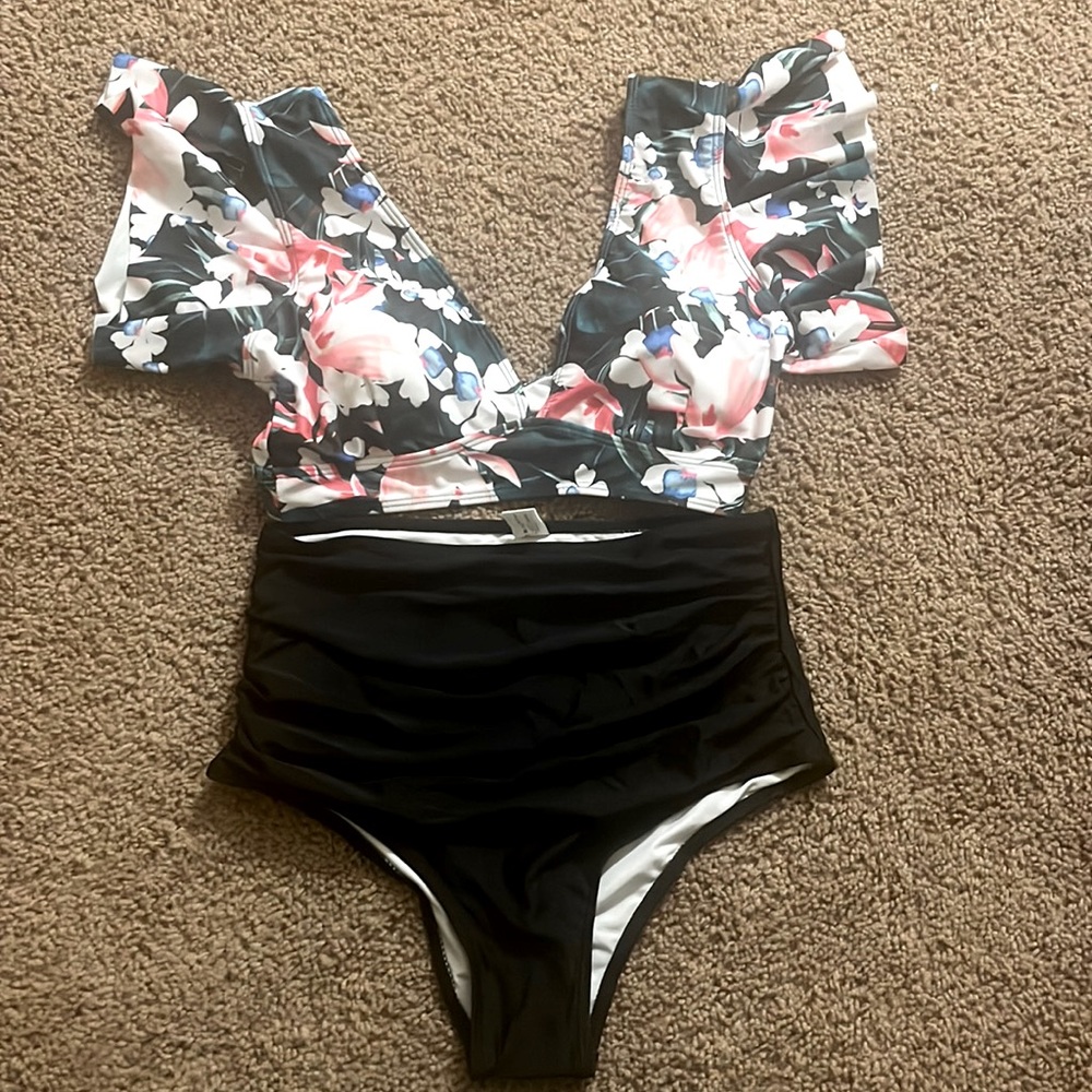 Floral swimsuit